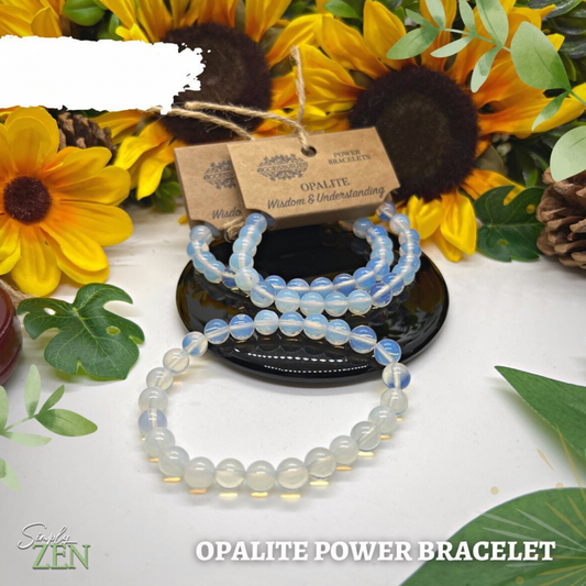 Opalite Crystal Power Bracelet