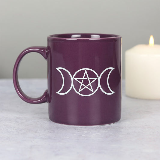 Triple Moon & Pentagram Mug