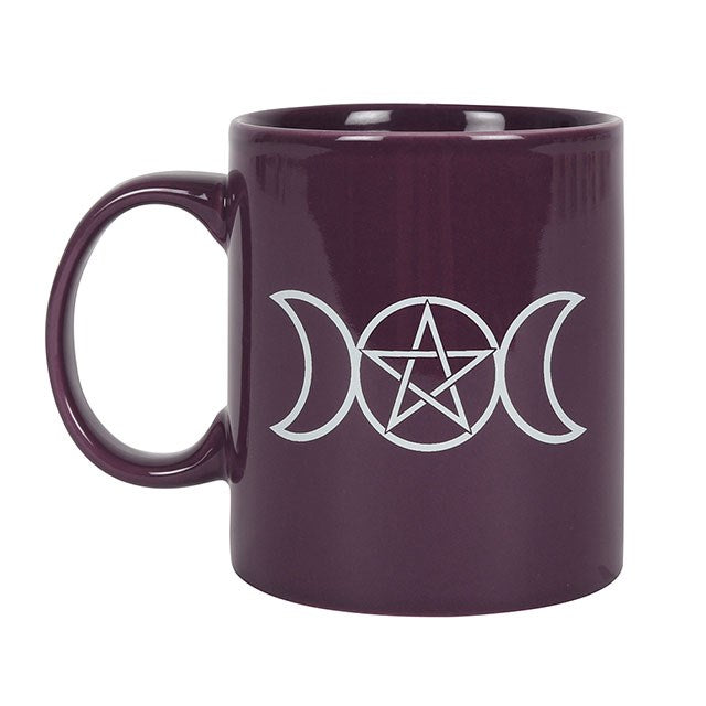 Triple Moon & Pentagram Mug